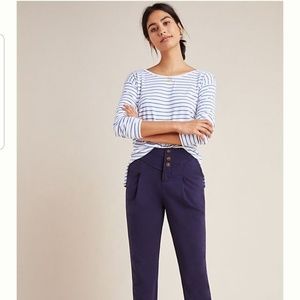 Anthropologie Layover Tapered Pants Size Small